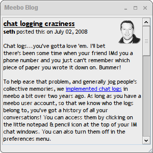 Meebo spam popups