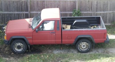 My faithful 1987 Jeep Comanche Pickup