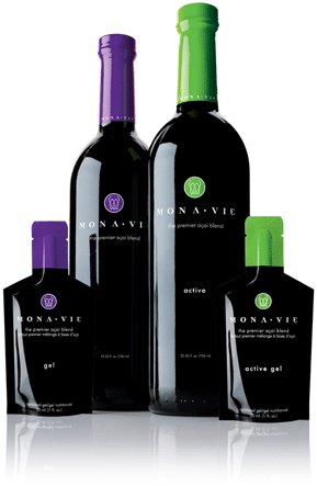 Bottles of Monavie