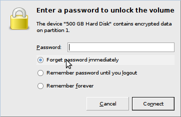 Debian/Ubuntu eCryptfs password dialog