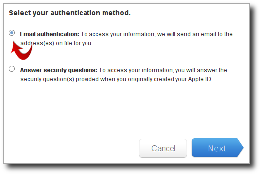 Apple ID security questions